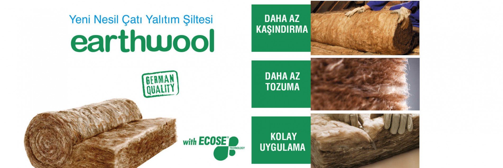 Yeni Nesil Çatı Yalıtım Şiltesi Earthwool - Knauf Insulation